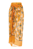 تنورة لافندا باريرو بتصميم ملفوف